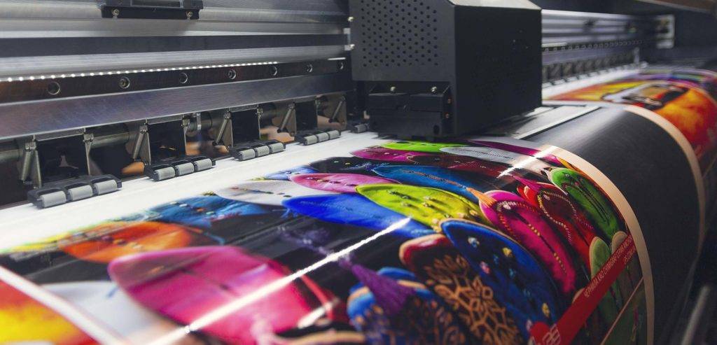 Colorful commercial printing